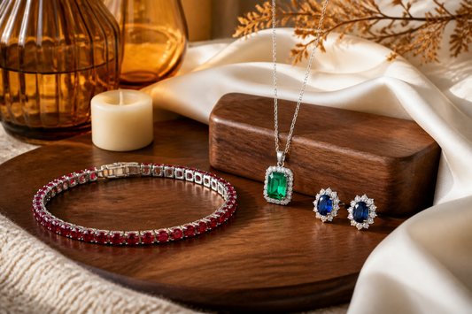 Lab-grown gemstone jewelry for 2026 US Fall and Holiday Jewelry Gift Guide