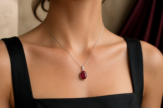 Ruby necklace styling guide featured image
