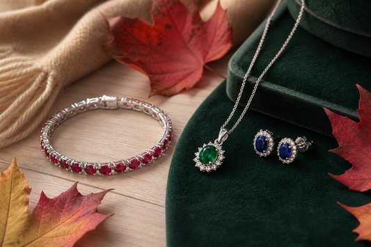 Lab-grown gemstone jewelry for 2026 Canadian Holiday Jewelry Gift Guide